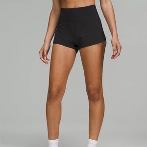 Lululemon Speed Up HR Short 2.5" *Lined Black